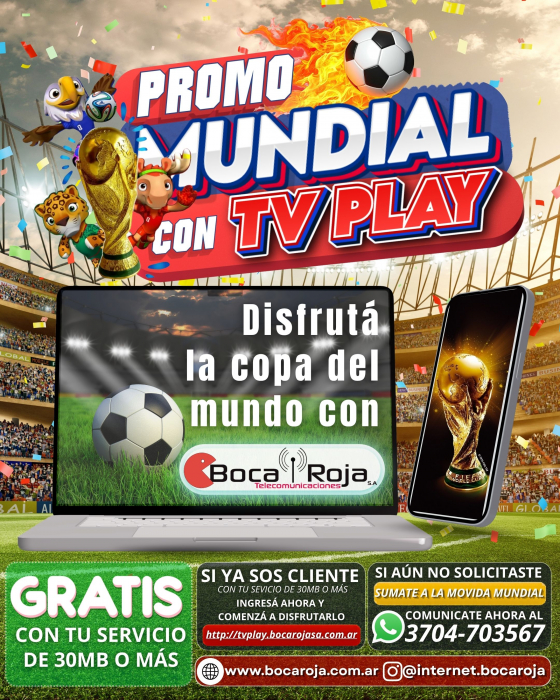 BOCA ROJA TV PLAY